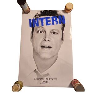 The Internship 2013 Original Teaser Movie Poster 27x40 Vince Vaughn Comedy D/S